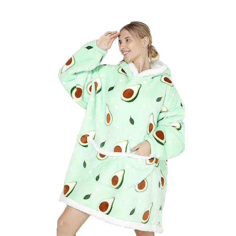 Sweat à Capuche Plaid - Sweat Plaid Femme
